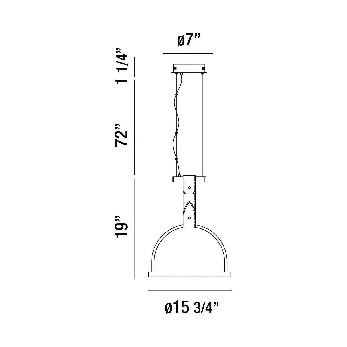 Eurofase - Borto LED Chandelier - 28163-015 - Canada Light Shop
