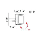 Eurofase - Bravo LED Outdoor Wall Mount - 28288-015 - Canada Light Shop