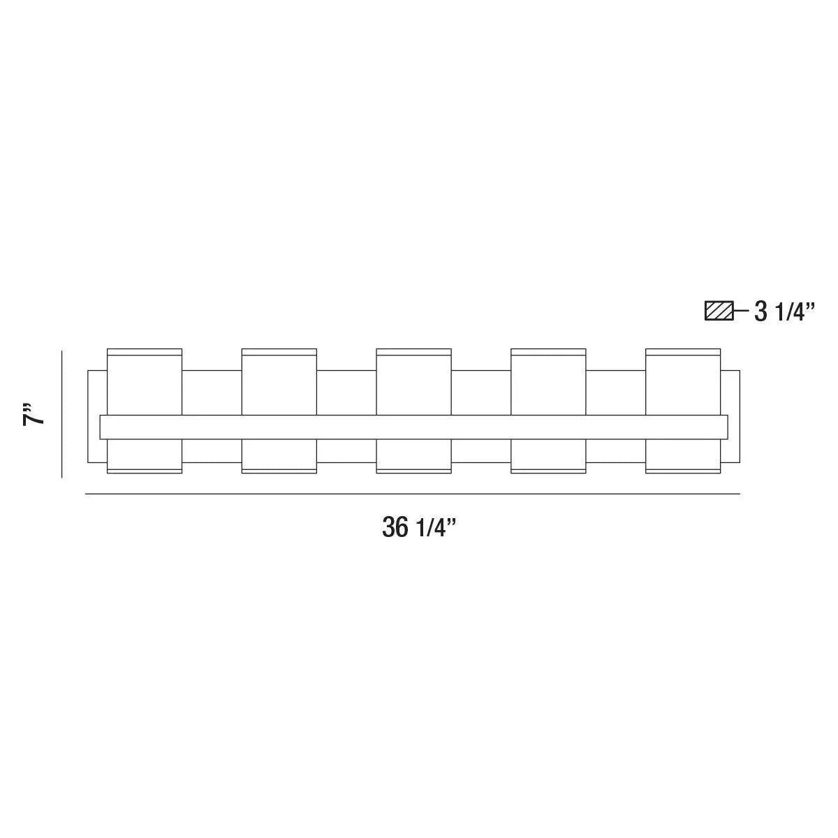 Eurofase - Cambridge LED Bathbar - 35655-015 - Canada Light Shop