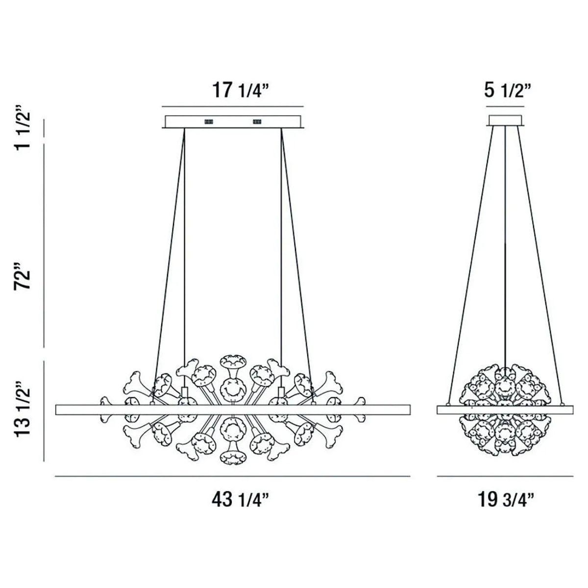 Eurofase - Cani Pendant - 28407-011 - Canada Light Shop