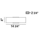 Eurofase - Expo LED Wall Sconce - 30143-012 - Canada Light Shop