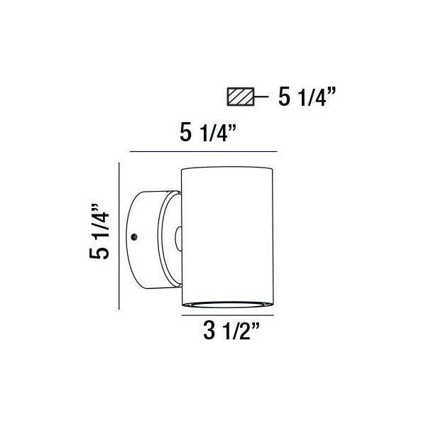 Eurofase - Glen LED Outdoor Wall Mount - 28295-013 - Canada Light Shop