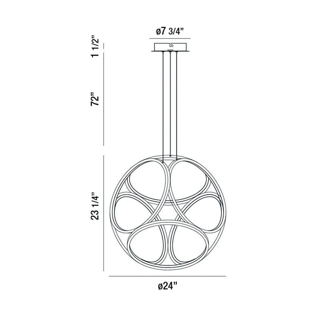 Eurofase - Glenview LED Pendant - 37102-012 - Canada Light Shop