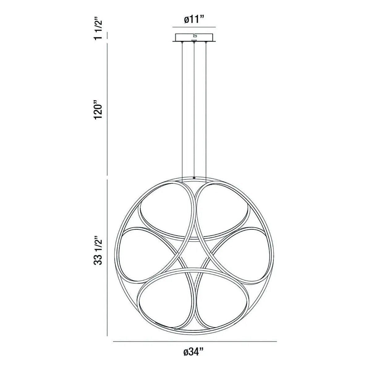 Eurofase - Glenview LED Pendant - 37102-012 - Canada Light Shop