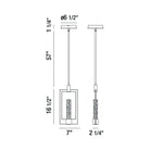 Eurofase - Hanson LED Pendant - 35948-018 - Canada Light Shop