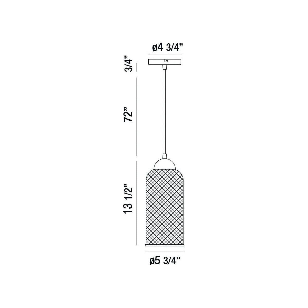 Eurofase - Kenmore LED Pendant - 35943-013 - Canada Light Shop