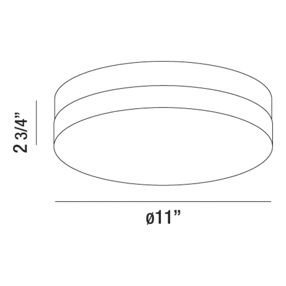 Eurofase - Koss LED Flush Mount - 30152-014 - Canada Light Shop