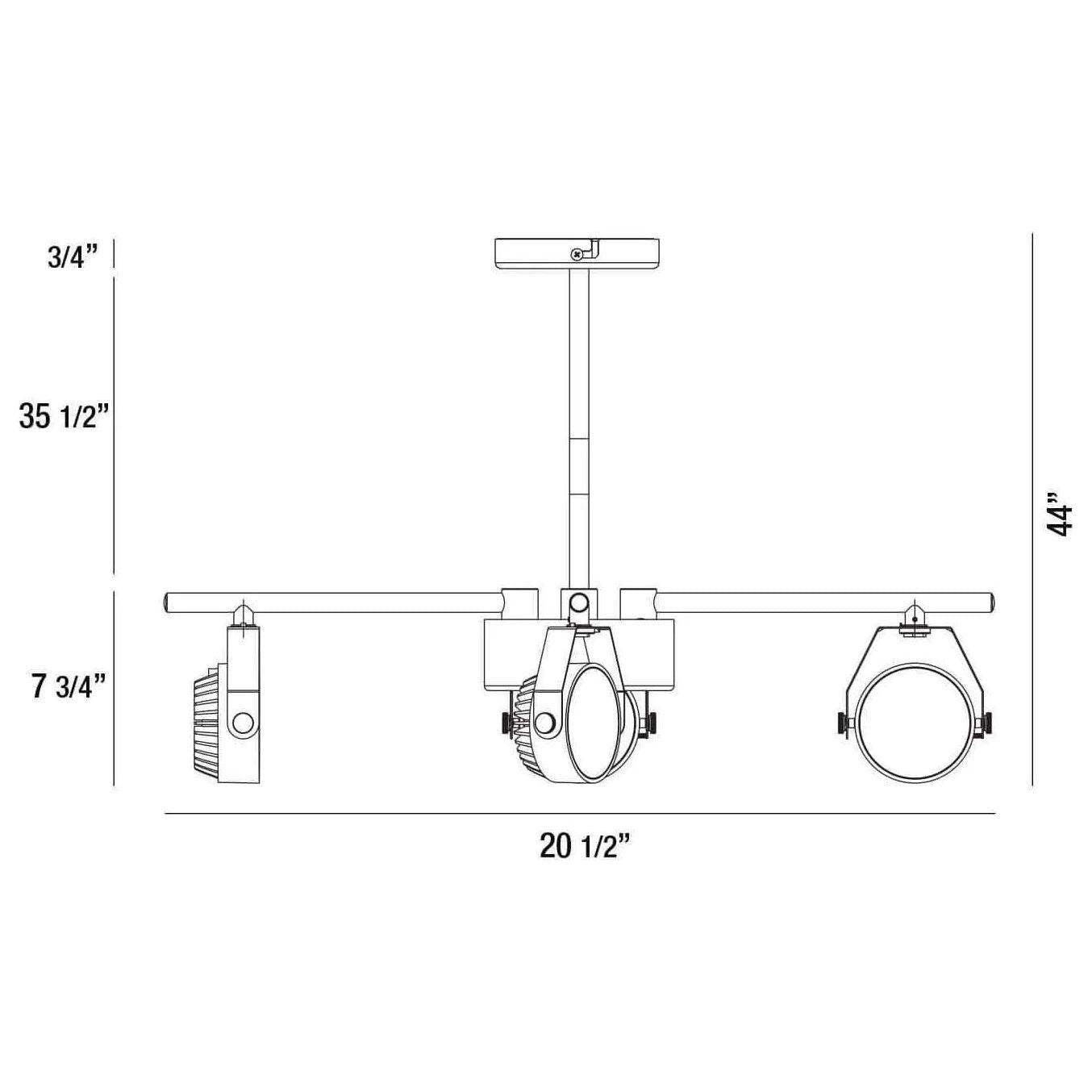 Eurofase - Lexus LED Adjustable Pendant - 29010-011 - Canada Light Shop