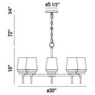 Eurofase - Manchester Chandelier - 34096-017 - Canada Light Shop