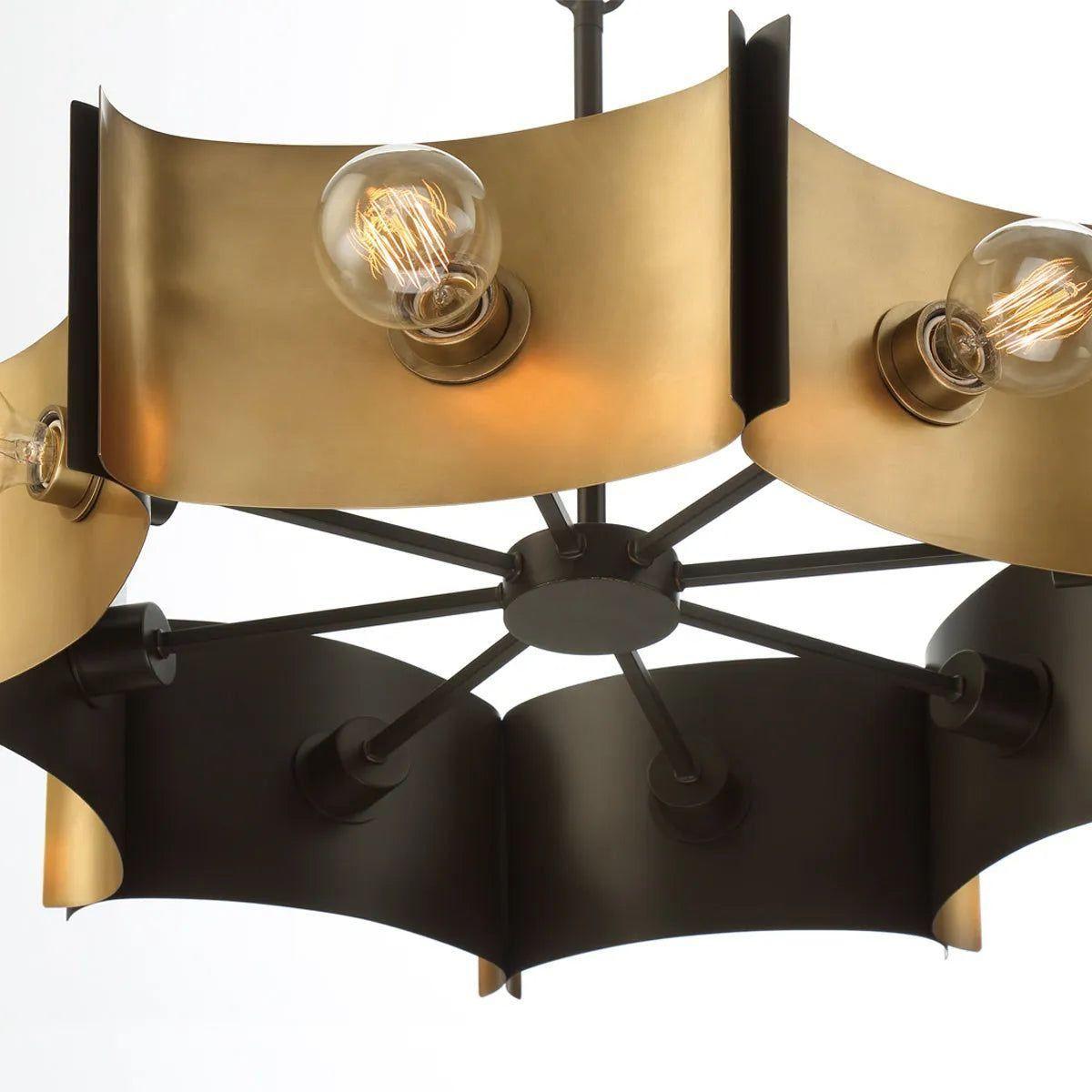 Eurofase - Metallo Chandelier - 38428-012 - Canada Light Shop