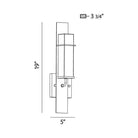 Eurofase - Muller Outdoor Wall Sconce - 28053-019 - Canada Light Shop