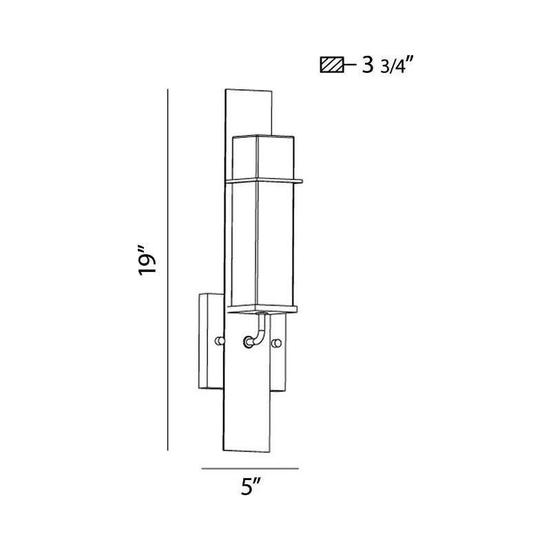 Eurofase - Muller Outdoor Wall Sconce - 28053-019 - Canada Light Shop