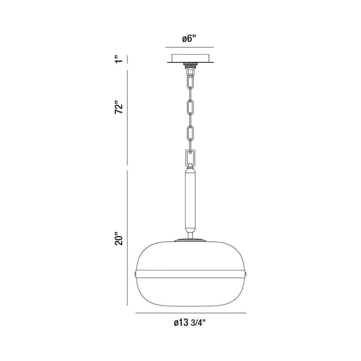 Eurofase - Nottingham Pendant - 37196-011 - Canada Light Shop