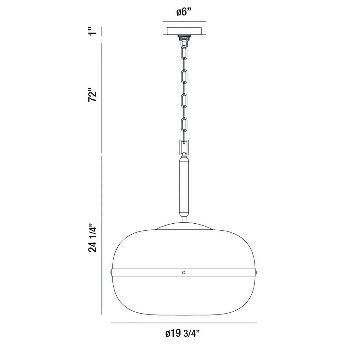 Eurofase - Nottingham Pendant - 37196-011 - Canada Light Shop