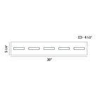 Eurofase - Olson LED Bathbar - 28020-011 - Canada Light Shop