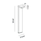 Eurofase - Pallito LED Bollard - 31911-023 - Canada Light Shop
