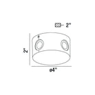 Eurofase - Pass LED Outdoor Wall Mount - 28296-010 - Canada Light Shop