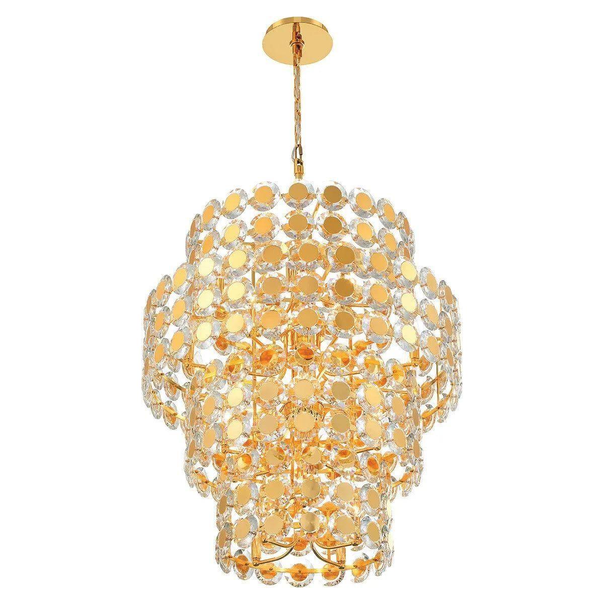Eurofase - Perrene 4-Tier Chandelier - 44289-010 - Canada Light Shop