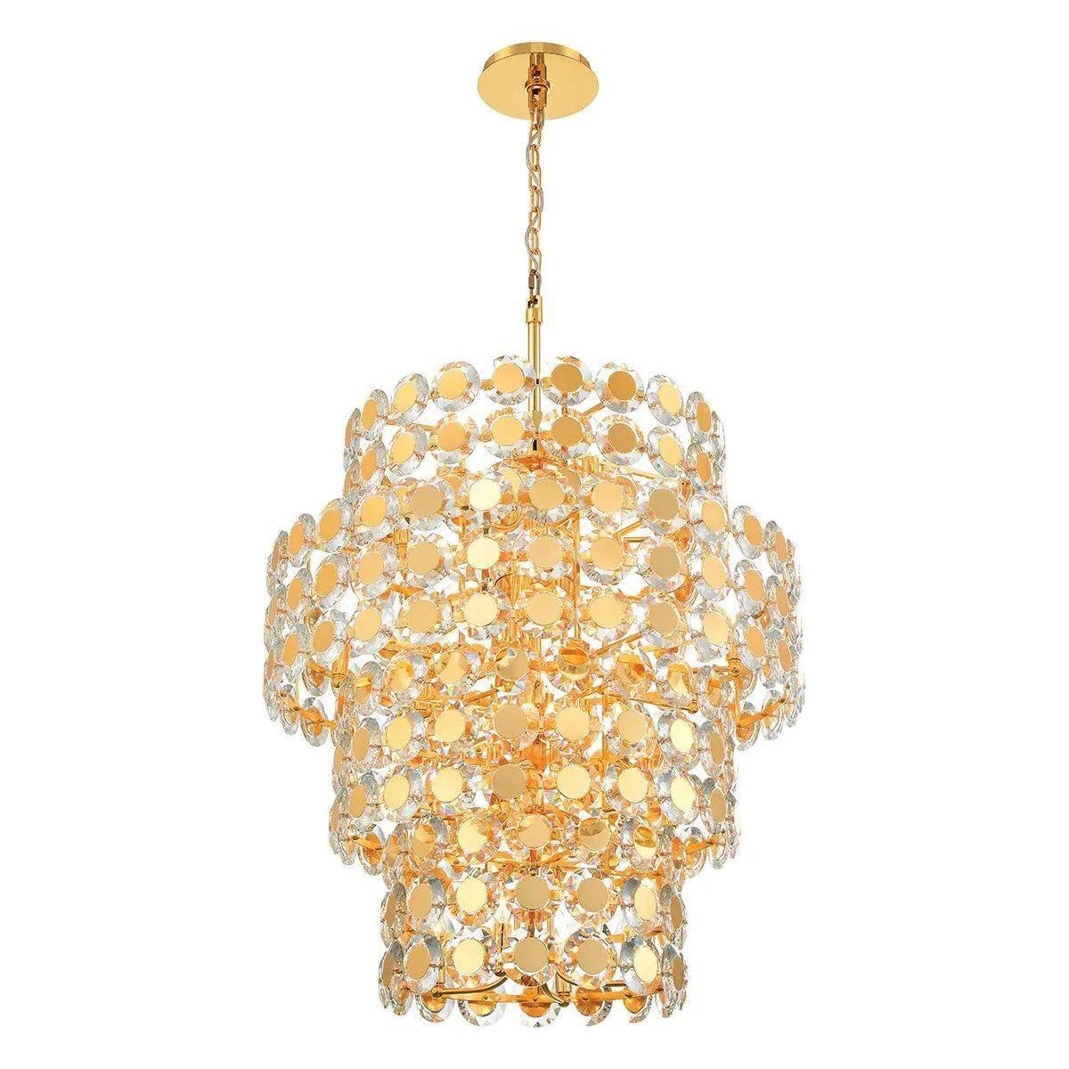 Eurofase - Perrene 4-Tier Chandelier - 44289-028 - Canada Light Shop