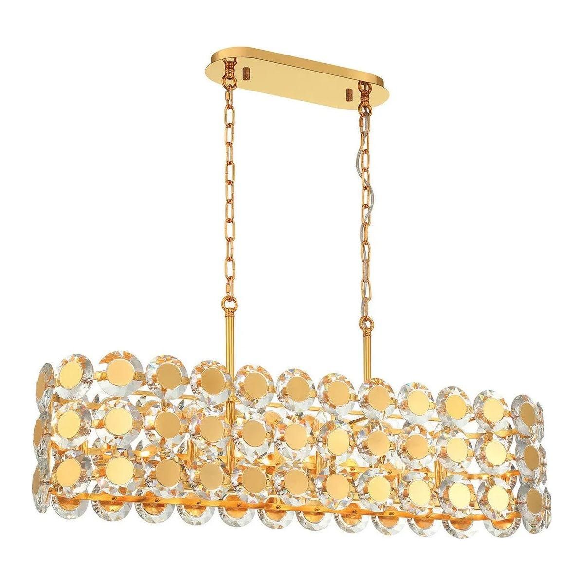 Eurofase - Perrene Linear Chandelier - 44287-016 - Canada Light Shop