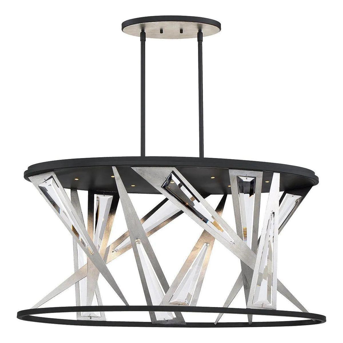 Eurofase - Sarise Oval LED Chandelier - 35645-016 - Canada Light Shop