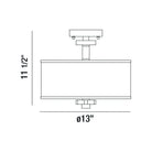 Eurofase - Savvy Semi-Flush Mount - 15330-021 - Canada Light Shop