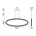 Eurofase - Scoppia LED Linear Pendant - 33730-011 - Canada Light Shop