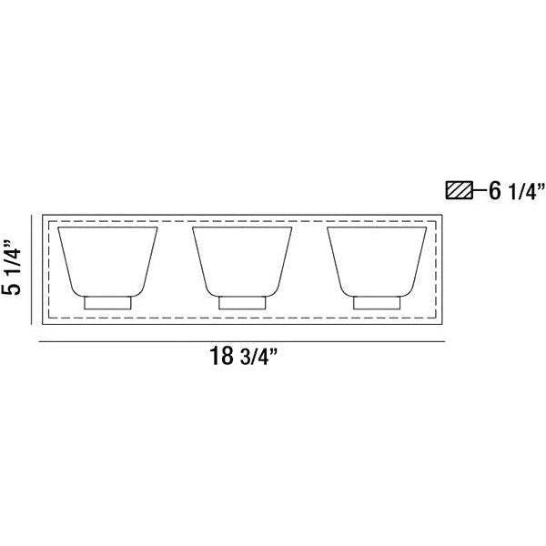 Eurofase - Trent LED Bathbar - 31801-010 - Canada Light Shop