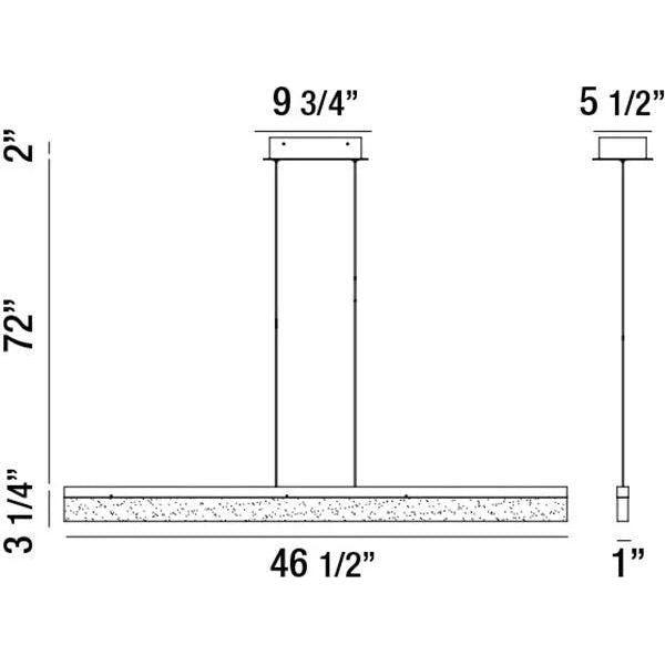 Eurofase - Tunnel LED Pendant - 31467-023 - Canada Light Shop