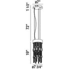 Eurofase - Viper Mini Pendant - 26600-017 - Canada Light Shop