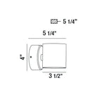 Eurofase - Volume LED Outdoor Wall Mount - 28292-029 - Canada Light Shop