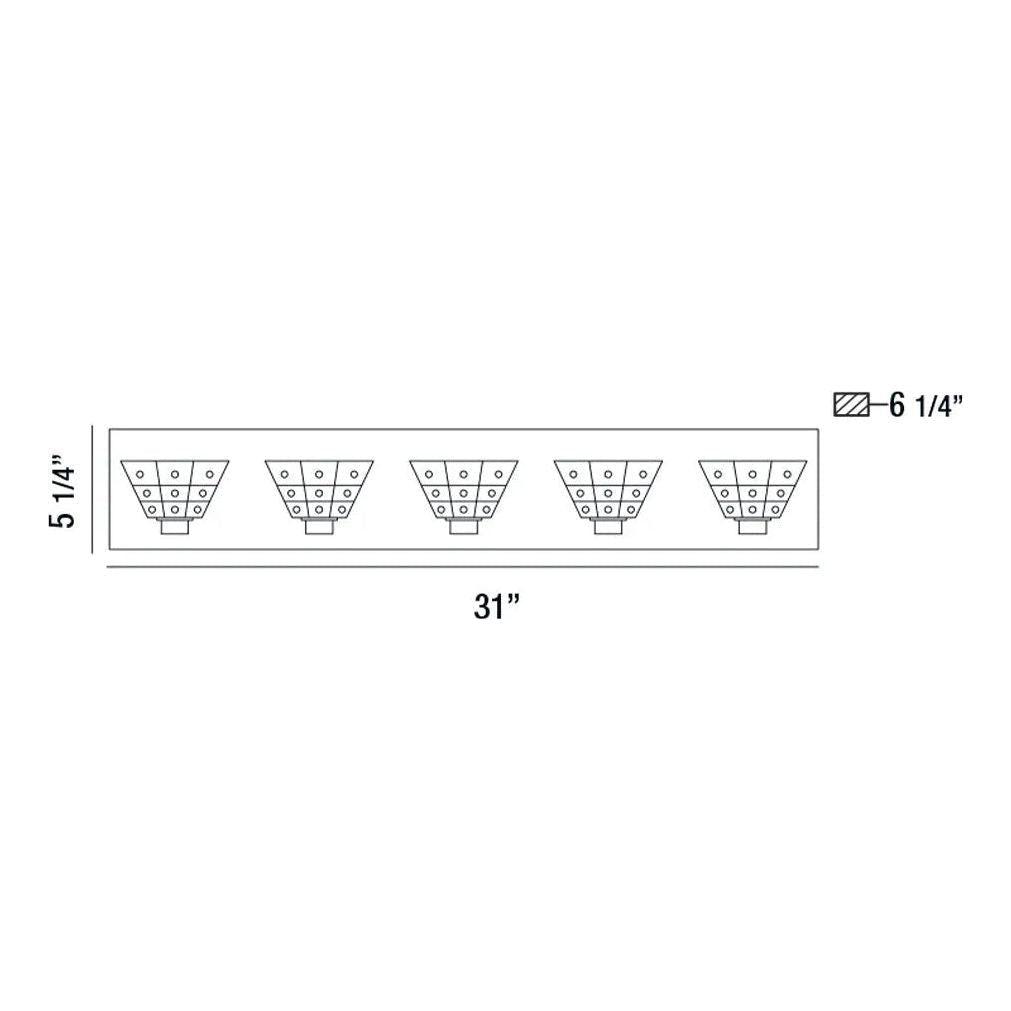 Eurofase - Zilli Bathbar - 28033-011 - Canada Light Shop