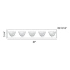 Eurofase - Zilli Bathbar - 28033-011 - Canada Light Shop