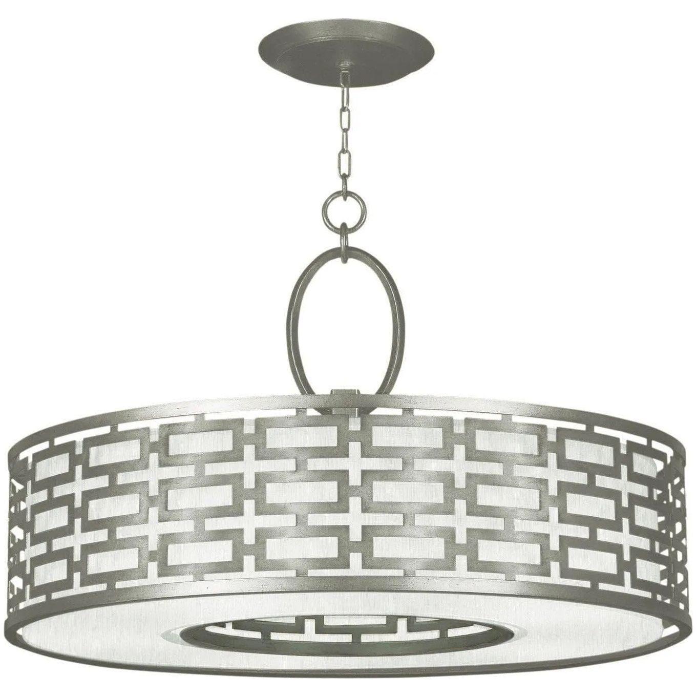 Fine Art Handcrafted Lighting - Allegretto 40-Inch Five Light Pendant - 787640-SF41 - Canada Light Shop