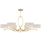 Fine Art Handcrafted Lighting - Allegretto 51-Inch Six Light Chandelier - 771740-SF33 - Canada Light Shop