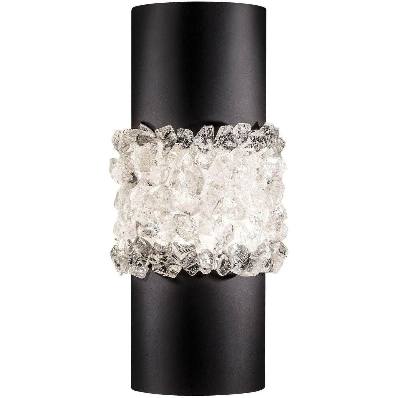Fine Art Handcrafted Lighting - Arctic Halo 14-Inch Two Light Wall Sconce - 876650-2ST - Canada Light Shop