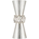 Fine Art Handcrafted Lighting - Arctic Halo 14-Inch Two Light Wall Sconce - 876750ST - Canada Light Shop