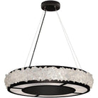 Fine Art Handcrafted Lighting - Arctic Halo 30-Inch 12 Light Pendant - 878140-2ST - Canada Light Shop