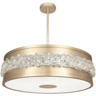 Fine Art Handcrafted Lighting - Arctic Halo 32-Inch Three Light Pendant - 876340-1ST - Canada Light Shop