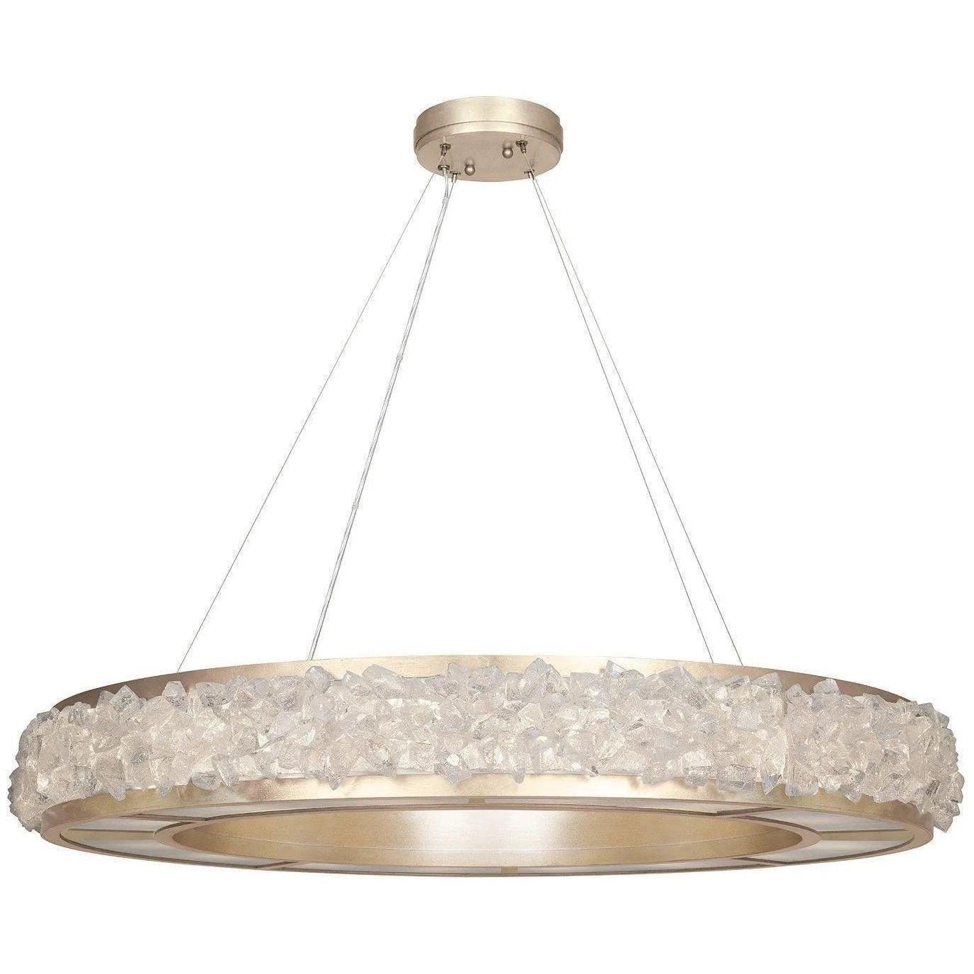 Fine Art Handcrafted Lighting - Arctic Halo 38-Inch 16 Light Pendant - 878040-1ST - Canada Light Shop