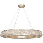Fine Art Handcrafted Lighting - Arctic Halo 38-Inch 16 Light Pendant - 878040-1ST - Canada Light Shop