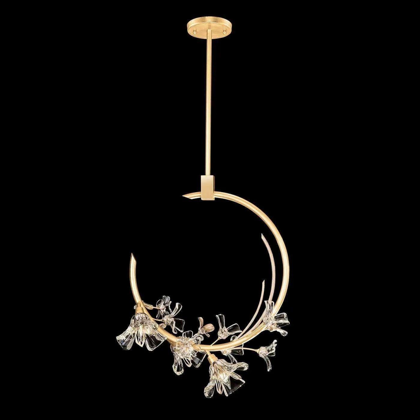 Fine Art Handcrafted Lighting - Azu 19-Inch Three Light Pendant - 918040-2ST - Canada Light Shop
