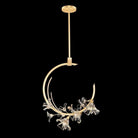 Fine Art Handcrafted Lighting - Azu 19-Inch Three Light Pendant - 918140-2ST - Canada Light Shop