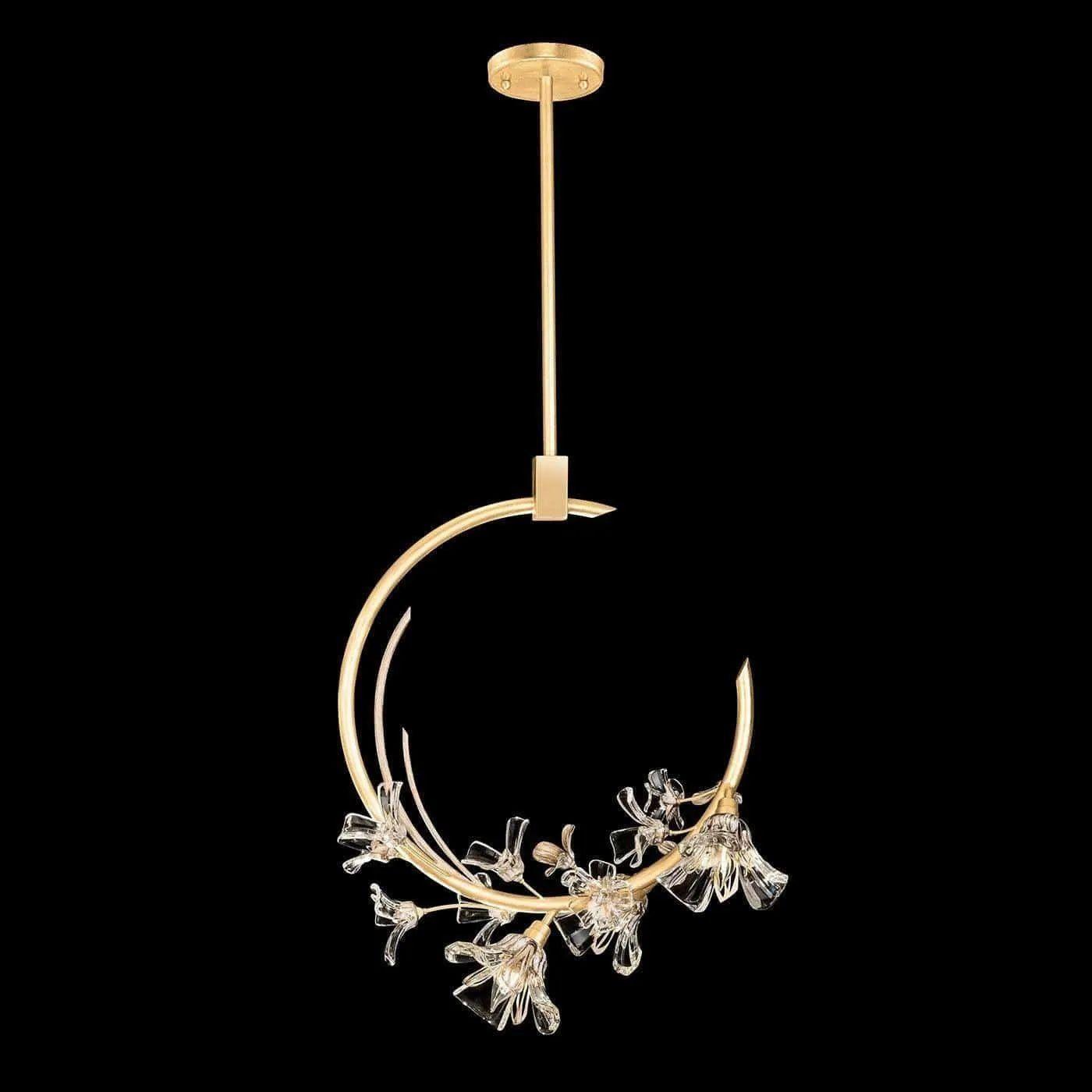 Fine Art Handcrafted Lighting - Azu 19-Inch Three Light Pendant - 918140-2ST - Canada Light Shop