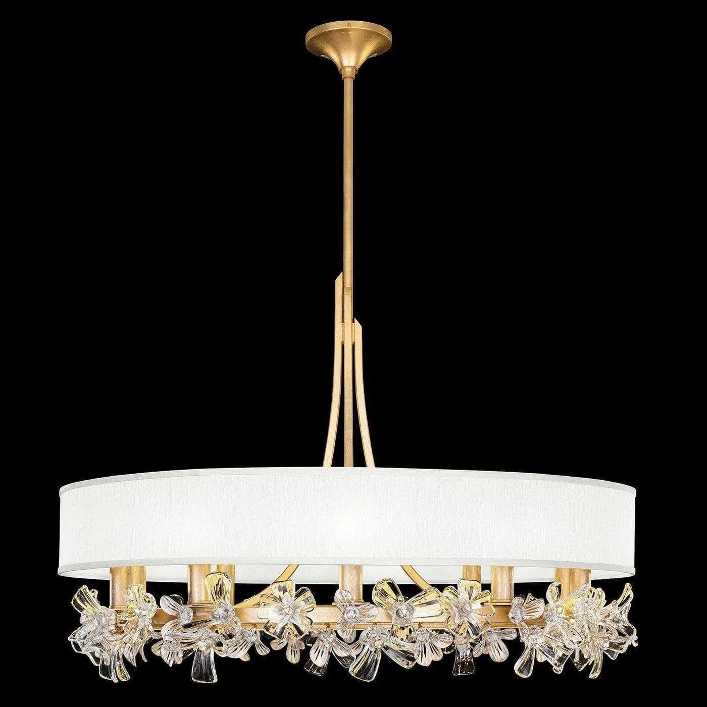 Fine Art Handcrafted Lighting - Azu 34-Inch Ten Light Chandelier - 915240-21ST - Canada Light Shop