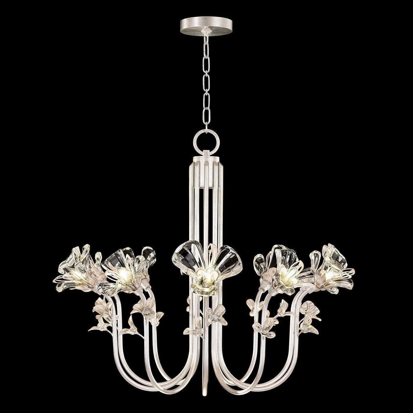 Fine Art Handcrafted Lighting - Azu 35-Inch Ten Light Chandelier - 917540-1ST - Canada Light Shop