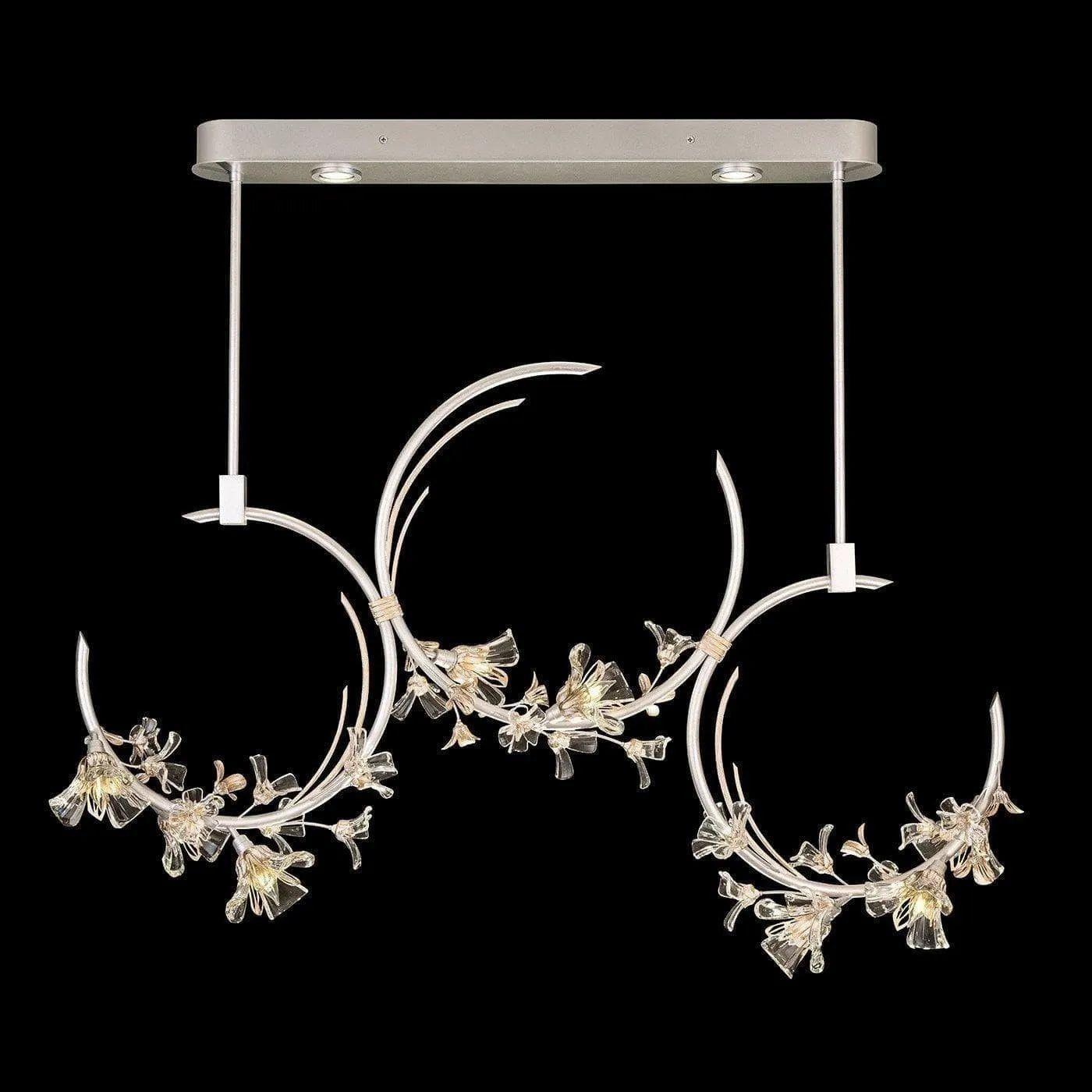 Fine Art Handcrafted Lighting - Azu 55-Inch Ten Light Pendant - 915340-1ST - Canada Light Shop