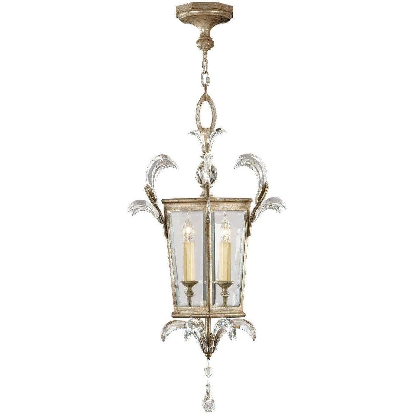 Fine Art Handcrafted Lighting - Beveled Arcs 22-Inch Three Light Lantern - 705440ST - Canada Light Shop