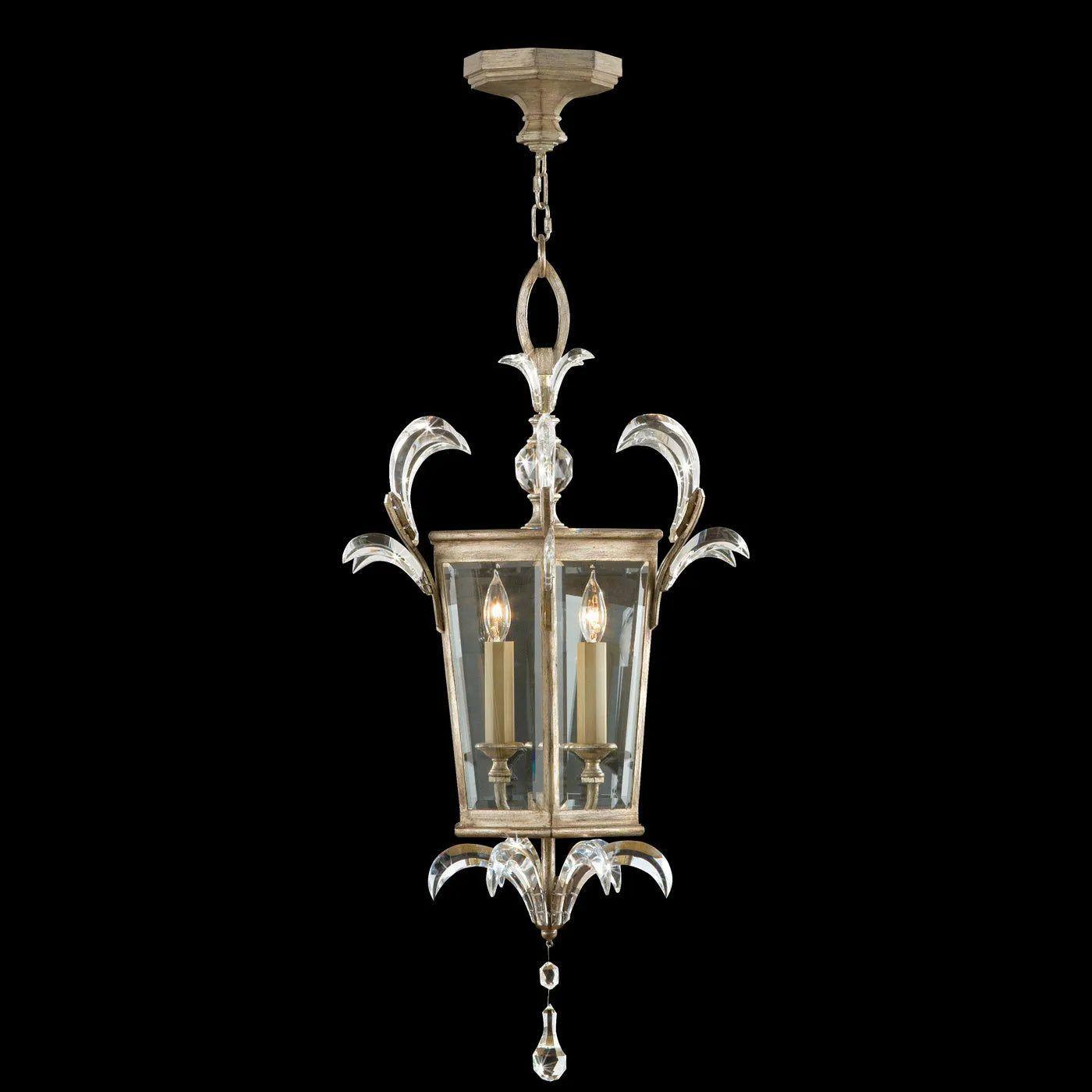 Fine Art Handcrafted Lighting - Beveled Arcs 22-Inch Three Light Lantern - 705440ST - Canada Light Shop