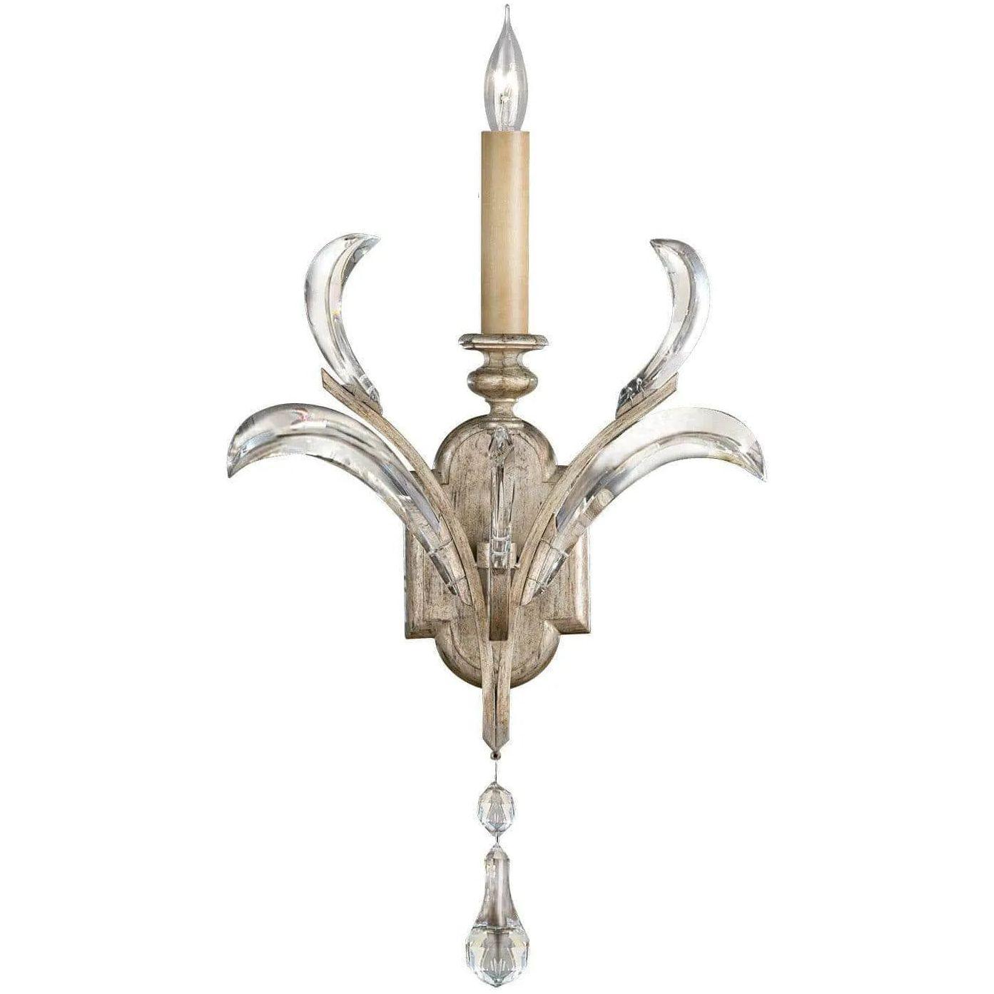 Fine Art Handcrafted Lighting - Beveled Arcs 25-Inch One Light Wall Sconce - 705150ST - Canada Light Shop